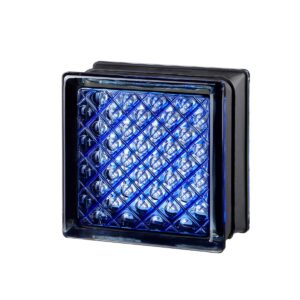 Caramida De Sticla Albastra, DareDevil Blue, Interior, 14.6x14.6x8cm
